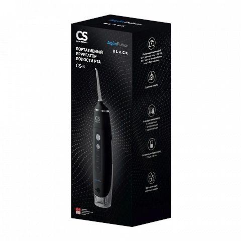 Ирригатор CS Medica AquaPulsar CS-3 Чёрный - изображение 10