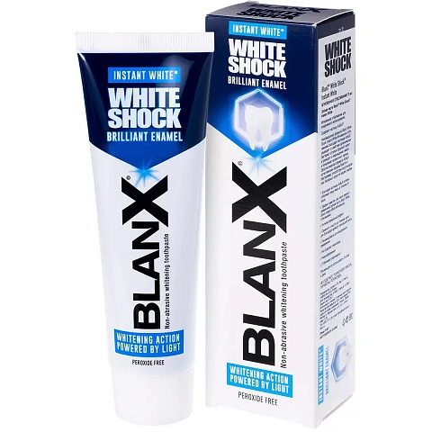 Зубная паста Blanx White Shock 75 мл - изображение 1