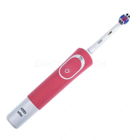 Электрическая зубная щетка Oral-B Vitality 100 3D White D100.413.1 (Pink) - изображение 2