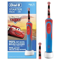 Электрическая зубная щетка Oral-B Cars Vitality Kids D12.513K (с 3-ех лет) - изображение 3