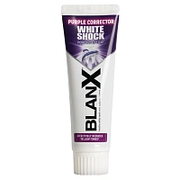 Зубная паста Blanx White Shock Purple Corrector, 75 мл