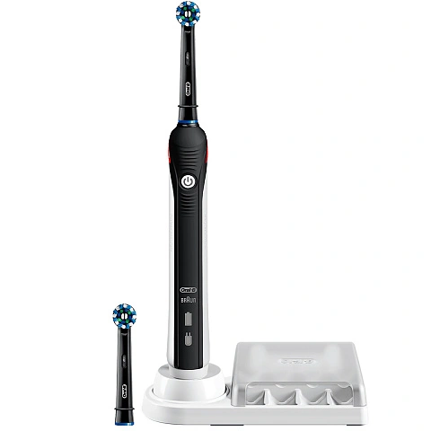 Электрическая зубная щетка Oral-B Smart 4 4000N Black edition D601.525.3 - изображение 1