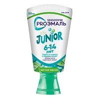 Зубная паста Sensodyne PROЭмаль Junior мятная жвачка, 50 мл - изображение 12