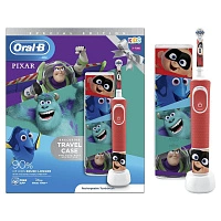 Электрическая зубная щетка Oral-B Vitality Kids Pixar D100.413.2KX с футляром - изображение 1