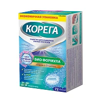 Таблетки для очистки протезов КОРЕГА Био Формула, 72 шт - изображение 2