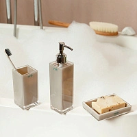 Диспенсер для жидкого мыла Fresh Code, Глянцевый тауп