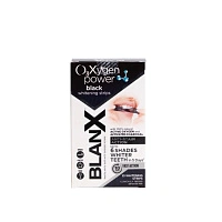 Отбеливающие полоски Blanx Black O3Xygen Power Whitening Strips, с углем - изображение 3