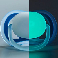 Соска-пустышка AVENT Ultra Air ночная 0-6мес (2 шт) SCF376/11 - изображение 6