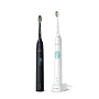 Набор из 2 электрических зубных щеток Philips Sonicare HX6450/05 ProtectiveClean 4300 - изображение 1