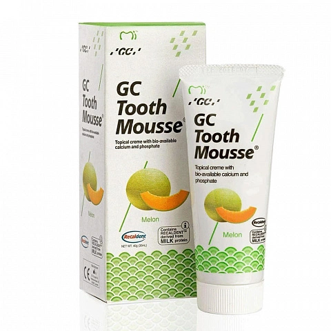 Зубной гель GC Tooth Mousse Дыня, 35 мл - изображение 1