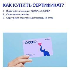 Электронный подарочный сертификат