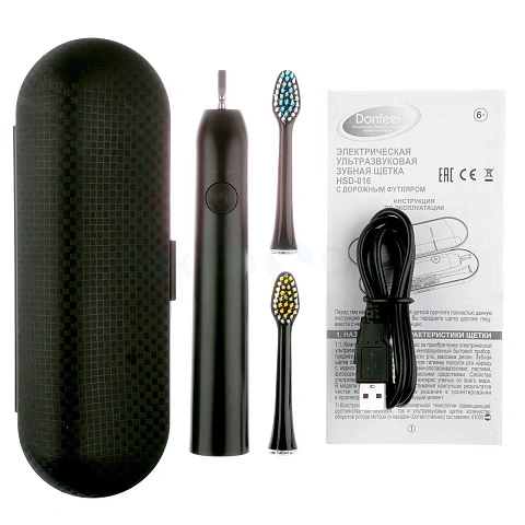 Электрическая зубная щетка Donfeel HSD-016 черная - изображение 2