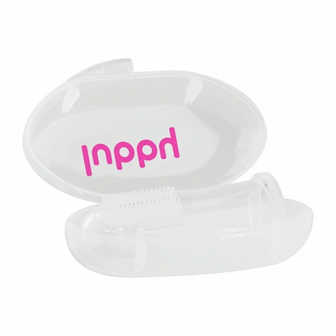 Щетка-прорезыватель на палец Lubby с футляром силикон (с 4 мес) - изображение 2