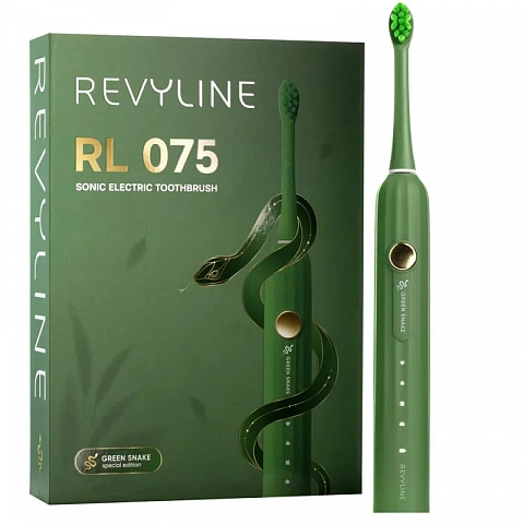 Электрическая зубная щетка Revyline RL 075 Green Snake - изображение 1