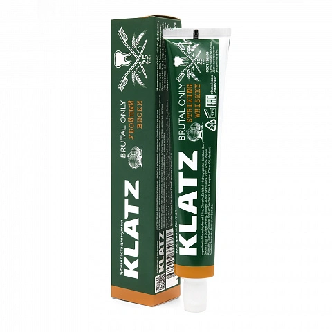 Зубная паста Klatz BRUTAL ONLY Убойный виски, 75 мл - изображение 1