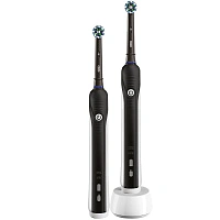 Набор из двух щеток Oral-B Pro 790 D16.523.1UH CrossAction Black - изображение 1