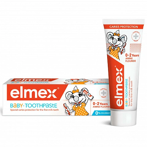 Зубная паста Colgate Elmex Baby от 0 до 2 лет, 50 мл - изображение 1