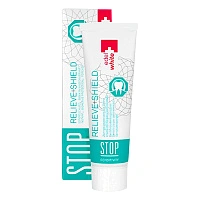 Зубная гель-паста Edel white STOP Sensitive Relieve+Shield, 75 мл