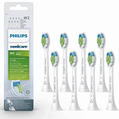 Насадки Philips Sonicare HX6068/12 для осветления эмали W2 DiamondClean, 8 шт.
