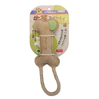 Игрушка-косточка с хлопковым канатом для чистки зубов - изображение 1