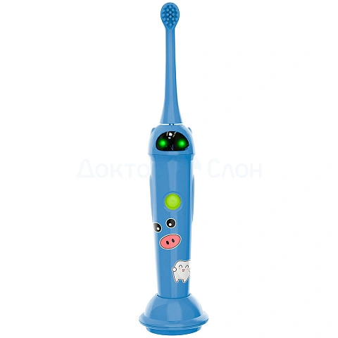 Электрическая зубная щетка Revyline RL 020 Kids Синяя - изображение 0