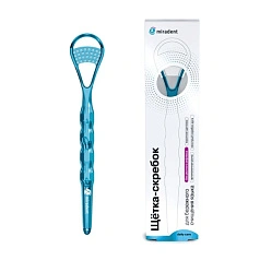 Скребок для чистки языка miradent Tong-Clin De Luxe