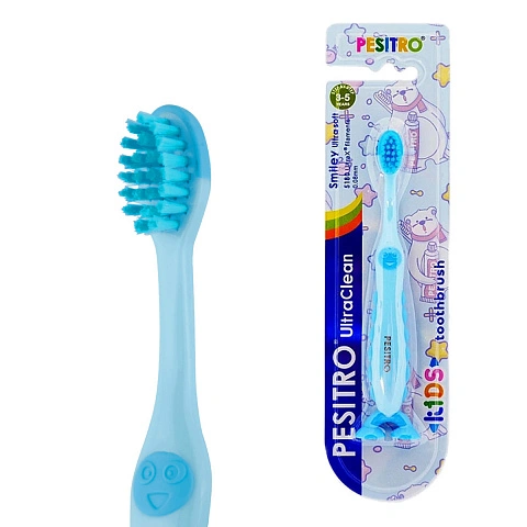 Зубная щетка Pesitro Ultra Soft 5180 Smiley (от 3 до 5 лет) - изображение 1
