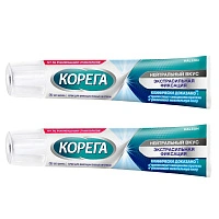Крем для фиксации протезов КОРЕГА нейтральный, 70г х2