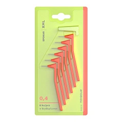 Набор ёршиков Spokar XML 0,4мм, 6шт.