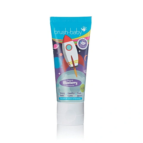 Зубная паста Brush-Baby Черника (от 3 до 6 лет), 50 мл - изображение 1