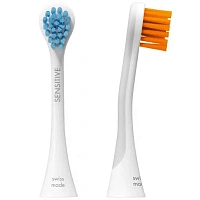 Насадки Sensitive для Curaprox Hydrosonic Pro, Голубая/Оранжевая, 2 шт. - изображение 2