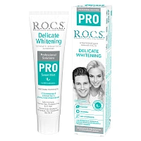 Зубная паста R.O.C.S. PRO Деликатное отбеливание Sweet mint, 100 мл
