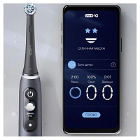 Электрическая зубная щетка Oral-B iO 7 Black Onyx - изображение 13