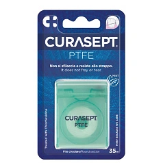 Зубная нить Curasept PTFE Dental Flos CHX 0,2%, 35 м