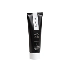 Зубная паста Woom Carbon+ Отбеливающая, 75 мл