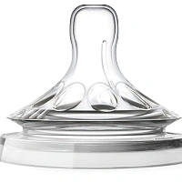 Соска Philips AVENT Natural с переменным потоком 3мес+ (2 шт) SCF045/27 - изображение 2