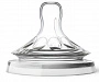 Соска Philips AVENT Natural с переменным потоком 3мес+ (2 шт) SCF045/27 - изображение 2