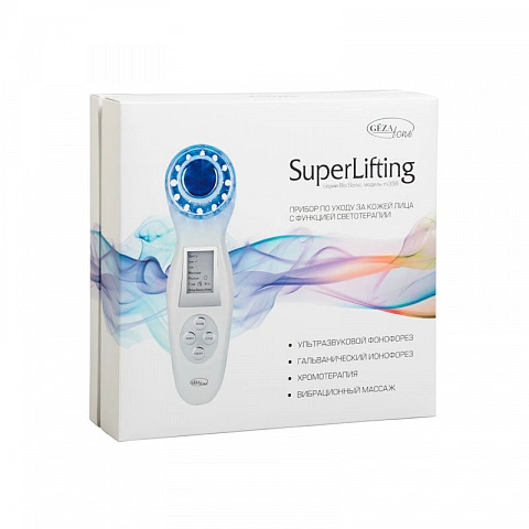 Массажер для лица ультразвуковой со светотерапией Gezatone m356 - изображение 7