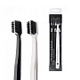 Набор зубных щёток Curaprox 8760 Ultrasoft White is Black - изображение 1
