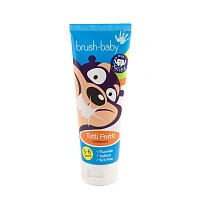 Зубная паста Brush-Baby Мультифрукт (от 3 до 6 лет), Бобёр, 50 мл - изображение 1