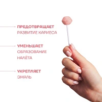 Леденец на палочке Ksilibon Lollipop Белый персик, 50 шт