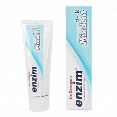 Зубная паста Enzim Mixdent для молочных и постоянных зубов (7-15 лет), 75 мл