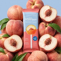 Леденец на палочке Ksilibon Lollipop Белый персик, 10 шт