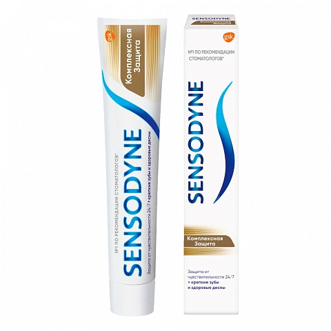 Зубная паста Sensodyne Комплексная защита, 75 мл - изображение 1
