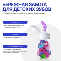 Детская зубная гель-паста Ci Medical "Доктор Сияй" Child Care Grape (c 3 лет), 70 мл - изображение 3