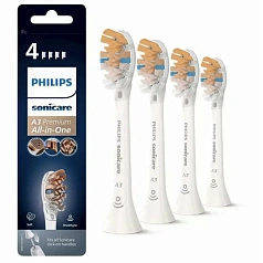 Насадки Philips Sonicare HX9094/10 для лучшего ухода A3 Premium All in One 4 шт.