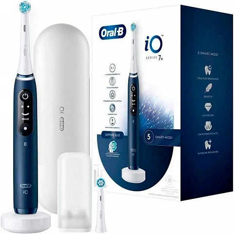 Электрическая зубная щетка Oral-B iO Series 7 Sapphire Blue - изображение 1
