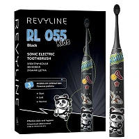 Электрическая зубная щетка Revyline RL 055 Kids, Black - изображение 1