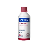 Ополаскиватель Vitis Anticaries с ментоловым вкусом, 500 мл
