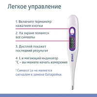 Термометр электронный B. Well WT-03 Семейный - изображение 3